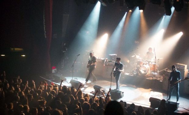 American rock group Eagles of Death Metal perform on stage at the Bataclan concert hall in Paris, few moments before four men armed with assault rifles stormed into the venue, on November 13, 2015 (Photo: AFP) American rock group Eagles of Death Metal perform on stage at the Bataclan concert hall in Paris, few moments before four men armed with assault rifles stormed into the venue, on November 13, 2015 (Photo: AFP)